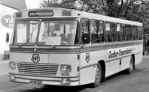 Volvo B57 Aabenraa Denmark 1969 года